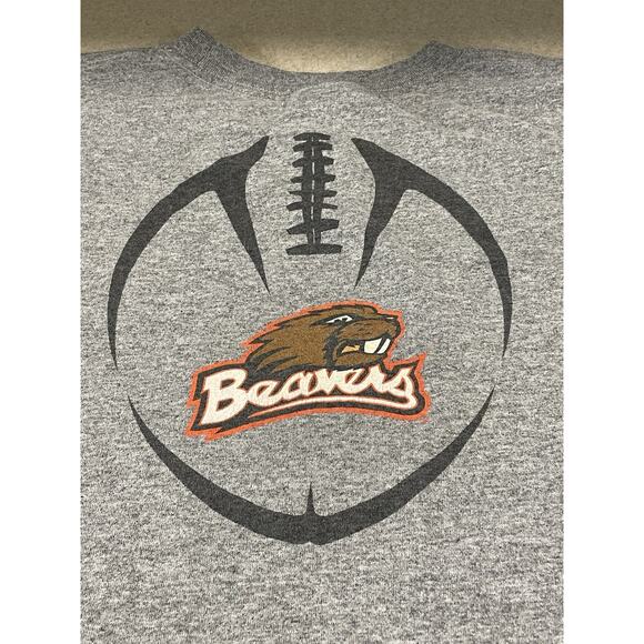 Nike Oregon State Beavers Gray Football T-Shirt Men’s Size 2XL-College Sports - Picture 5 of 10
